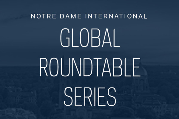 Notre Dame International introduces new virtual series focused on global challenges during pandemic and beyond