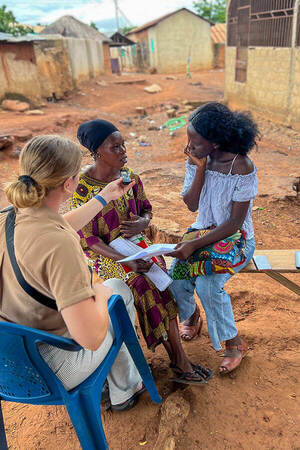 MSGH student conducts capstone research in Ghana