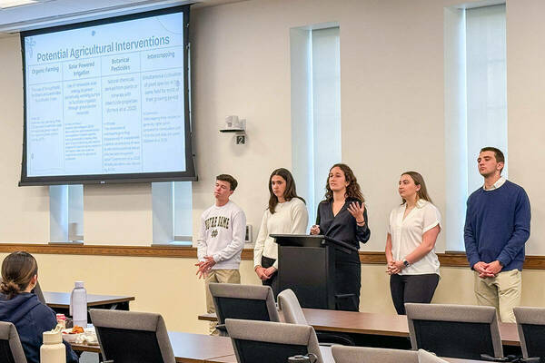 New research program provides global health research opportunities for Notre Dame students